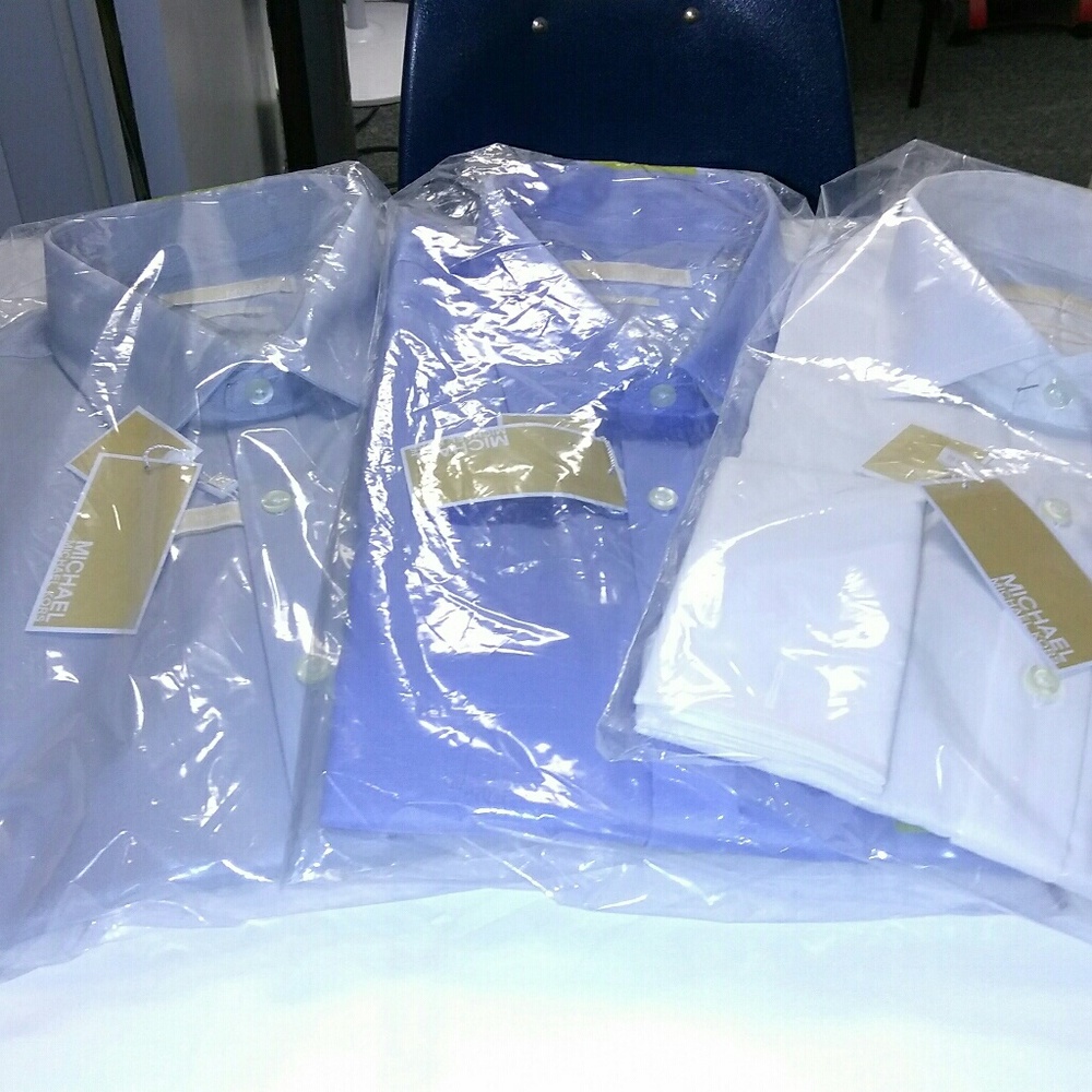 Micheal Kors non iron shirts